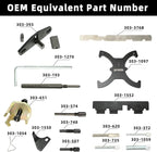 DPTOOL Engine Timing Kit Compatible with Ford Mazda Camshaft Flywheel Locking Tools 1.4 1.6 1.8 2.0 Di/TDCi/TDDi ECOBOOST 1.6