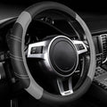 NBTEPEM Customized Auto Car Steering Wheel Cover for Honda Accord, Civic, CR-V, HR-V, Pilot, Microfiber Leather Sport Steerin