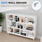 11 Cube Storage Organizer | Book Storage|Wide Bookshelf |Wooden Bookshelves -Cubic Storage Cabinet（Storing Books,Toys & More 