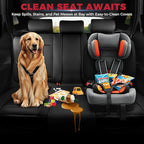 FREESOO Leather Car Seat Covers Full Set, Waterproof Black Seat Covers for Cars Trucks SUV, Luxury Car Seat Covers Front Seat