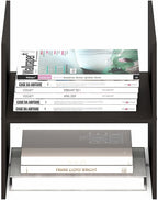 Furinno Cubicle Cube Insert, H-Shelf Cube Organizer, 2-Tier Shelf Accessory, Fits into Furinno Triple Thick Cubes, IKEA Kalla