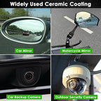 FOLLOWIN Ceramic Coating for Car Side Mirror, Glass Coating, Water Beading Technology, Advanced Water Repellent for Backup Ca