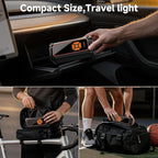 OlarHike Cordless Tire Inflator Portable Air Compressor, 150PSI Dual Power - 6000mAh & 12V DC, Air Pump for Car Tires, Motorcycle, Bicycle, Electric Pump with LED Light & Digital Pressure Gauge