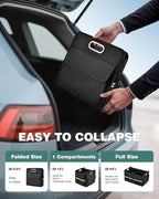 FLORICH Trunk Organizer for Suv, Premium Waterproof Car Organizers and Storage, Collapsible Multi-Compartment Truck Organizer 