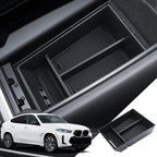 for BMW X5/X6/X7 Center Console Organizer 2020 2021 2022 2023 2024 2025 2026 BMW X5/X6/X7 Accessories Armrest Tray Middle Storage Box Insert Container Durable ABS Plastic