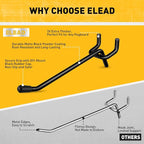 ELEAD 60-Piece 4 Inch Extra Thick Pegboard Hooks, Heavy Duty Peg Board Organizer Accessories, Peg Board Tool Hangers Fit for 