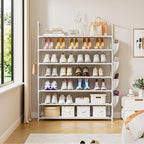 OYREL Shoe Rack 7 Tier Shoe Organizer Shoe Storage 28-35Pairs Shoe Rack for Closet Shoe Rack Organizer Entryway Shoe Holder S