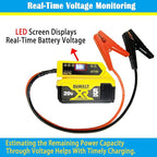 Battery Jumper Cables Compatible with De.Walt Battery Jumper Cables, Automotive Booster Cable for Car Jump Starting Using Tool 8AWG 2.02FT