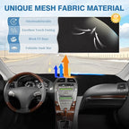 FIILINES Dash Cover for Lexus ES ES240 ES350 2007-2012, Dashboard Cover ES Accessories Suede Dash Cover Mat Sunshade Anti-Sli