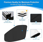Front Side Window Sun Shade for 2015-2024 Fo-rd Transit Van High and Medium Roof Accessories, Foldable Window Sunshade Sun Visor Protector, Side Shades Sun Shield Blocks UV Ray Heat, Pack of 2