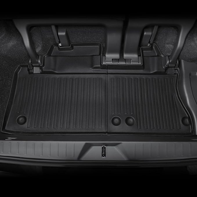 Floor Mats for Toyota Sienna 2021-2026, All Weather Floor Mats Lower Trunk Cargo Liner Accessories, Full Coverage Set (Fit 7 Sests)
