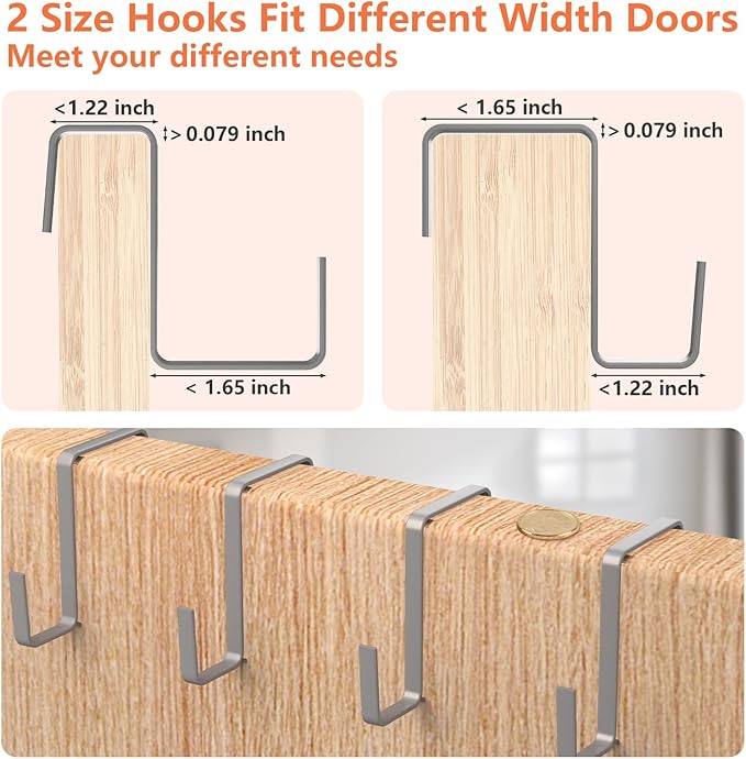 FENTEC 35 Large Pockets Over The Door Shoe Organizer, Mesh Hanging Shoe Organizer Shoe Rack for Closet Mesh Closet Shoe Holde