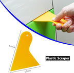 Umaki Window Tint Application Kit, Car Film Tools, Vinyl Wrap Tools with Heat Gun, 4inch Squeegee, Retractable Knife & 10 Blades, 300ml Spray Bottle, Window Squeegee, Edge Trimming Squeegee Kit