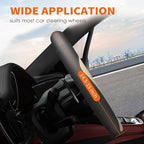 HOTOR Car Steering Wheel Cover - Universal Car Accessory for Diverse Cars, Durable Leather Cover with Anti-Slip Lining, for S