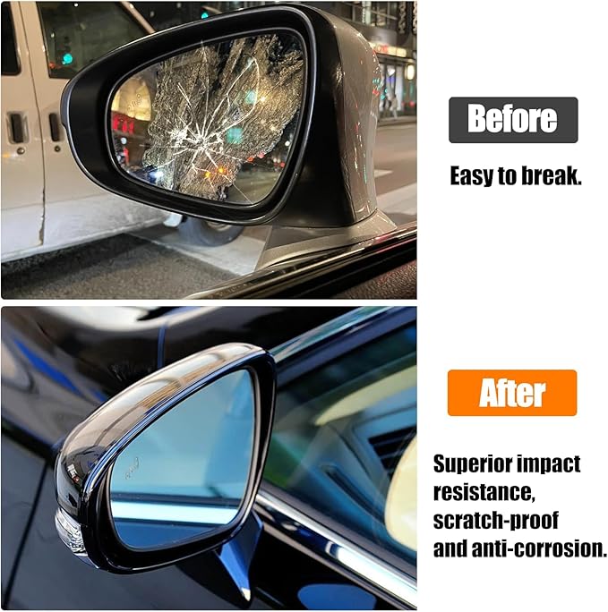 Heated & Blind Spot Left Driver Side Mirror Glass Compatible with Lexus ES300h ES350 2013-2018, IS250 IS350 2015-2020, LS350 2013-2017, GS350 2013-2020, CT200h 2011-2017, RC300 RC350 2015-2019