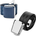Airplane Seat Belt Extender 2-Pack(7-39 Inch)-FITS All Airlines (Type A,B) suitable for Southwest Airlines, Black
