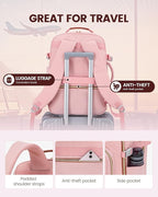 LOVEVOOK Travel Backpack for Women & Men 40L,Airline Approved Carry On Backpack Travel Essentials,TSA Carry on Luggage,Waterp