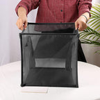 SOUJOY 4 Pack Popup Laundry Hamper, Collapsible Mesh Laundry Baskets with Handles, Foldable Clothes Hamper, Easy to Open, Por