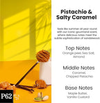 HoogaLife Car Air Freshener Diffuser 2 Pack Hanging Pistachio Salty Caramel Car Air Freshener for Women 45+ days Long Lasting