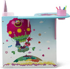 Delta Children Chair Desk with Storage Bin, Trolls World Tour