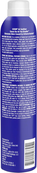 Ozium Air Sanitizer Spray - Room Odor Eliminator for Home, Car, and Office - Citrus - 8 oz Can - 1 Pack