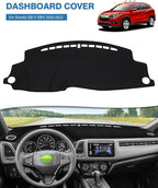FIILINES Dash Cover Fit for Honda HR-V HRV 2016-2022 Dashboard Cover HRV Accessories Dashboard Mat Sunshade Nonslip Mesh Prot