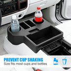 DICMIC Center Console Armrest Add-on Cup Holder for 1994-1997 Dodge Ram 1500 2500 3500