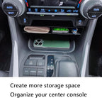EDBETOS 3PCS Center Console Organizer Tray Set Compatible with Toyota RAV4 2019-2024 2025 and 2021-2025 Prime Accessories Insert Armrest Storage Box, Dash Console Tray,Only Fit 8'' Multimedia Display