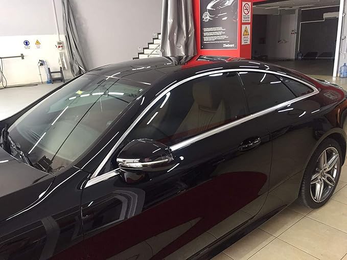 20" Inchx20'Ft (20inc x 240inc)% 20 Black 2Ply Window Tint Film for Car House Office, Heat Blocks Adhesive Scratch Resistant Privacy Sunlight Blackout