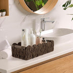 Toilet Paper Storage Basket Bathroom Counter Organizer Wicker Baskets for Organizing Cute Basket for Bedroom Nursery Room Kit