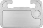 Car Steering Wheel Food Tray for Eating,Cars Seat Table Lap Trays for Adults Eating,Car Men Must Haves Cool Gadgets Interior Accessories(Gray)