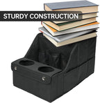 MULISOFT Car Seat Organizer- Backseat Car Organizer with 11 Storages Compartments and 2 Cup Holders, Organizers and Storage,