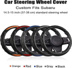 GIANT PANDA Steering Wheel Cover for Subaru Forester, Car Steering Wheel Cover for Subaru Outback and Crosstrek - Blue