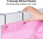 KIMBORA 12 Large Mesh Pockets Over the Door Shoe Organizer for Closet Hanging Shoe Rack for Door Sneaker Hanger Boot Storage 