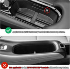 Hellet Car Cup Holder Compatible with Honda 2019-2022 HRV HR-V Accessories Silicone Material OEM Style Inserts Center Console Organizer (Not Fit 2016-2018 Models)