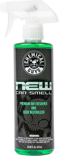 Chemical Guys New Car Smell Air Freshener and Premium Odor Eliminator Refreshes & Neutralizes Odors, Great Car Fresheners for