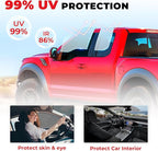 Car Window Tint Film-20% VLT Premium Cabon Tinting Roll | 36IN x 5FT| UV Shielding| Heat Resistance| Enhanced Privacy| Scratch Resistant| Professional Quality Window Tint Film for Auto