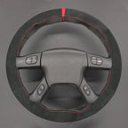 MEWANT Hand Stitched Steering Wheel Cover for Chevy Silverado 1500 2003-2006 Trailblazer 9040 Athsuede Steering Wrap
