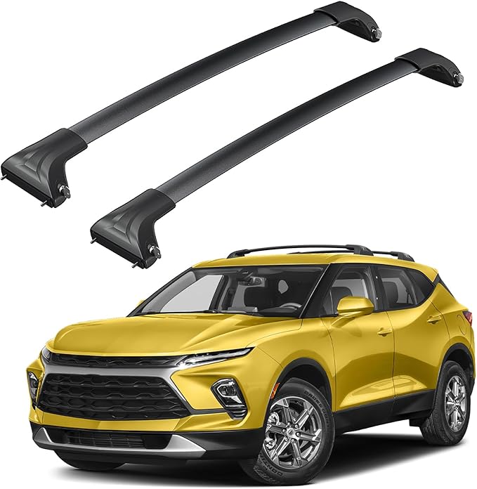 300lbs Lockable Roof Rack Cross Bars Compatible with 2021-2026 Chevrolet Chevy Trailblazer L LT ACTIV RS, Aluminum Crossbars for Rooftop Cargo Bars Luggage Kayak Canoe Bike Snowboard Racks