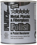 Flitz Metal Polish Paste - 2lb Can of USA-Made Polish for Solid Chrome, Stainless Steel, Aluminum- Non-Abrasive for Light Oxidation - Requires Manual Buffing - Not for Plated/Coated Surfaces (6 Pack)