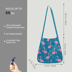 BeeGreen Reusable Grocery Shopping Bag -Travel Tote Bag - Foldable Compact Sturdy Bags
