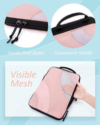 BAGSMART Compression Packing Cubes, 6 Set/4 Set/2 Set Travel Packing Cubes for Carry on Suitcases, Compression Suitcase Organ
