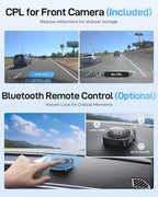 VIOFO A229 Ultra 2CH Dual 4K Dash Cam Front and Rear, Dual STARVIS 2 IMX678 Sensors & 2-Channel 4K HDR, Faster 5GHz Wi-Fi & P