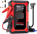 GOOLOO A3 Jump Starter with Air Compressor, 3000A Portable Car Battery Booster (9.0 Gas/6.5L Diesel) with 150PSI
