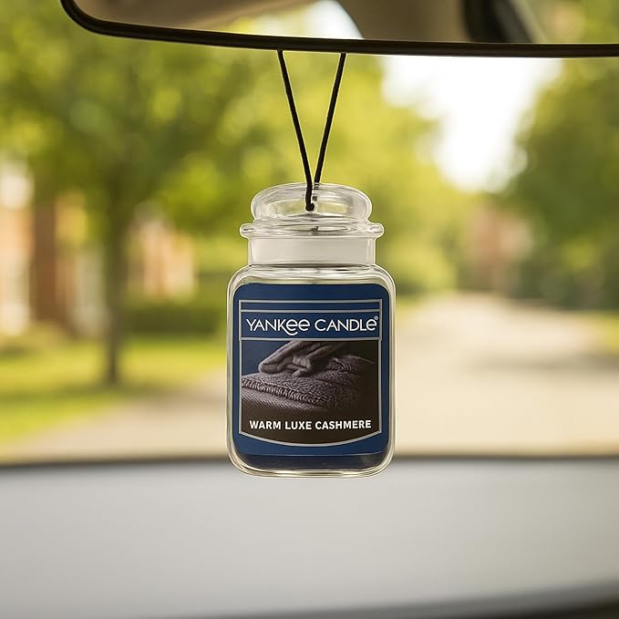 Yankee Candle Car Jar Ultimate, Warm Luxe Cashmere, 0.96 OZ (Pack of 12)