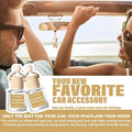 C Classy Car Air Freshener Hanging 2 Pack, Strawberry Pound Cake Essential Oil Diffuser for Cars, Cute Car Fresheners, Long-L