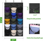 Dofilachy Hat Rack - Hat Organizer - Hat Racks for Baseball Caps, Visible Hat Holder - Baseball Hat Rack for Wall Door with 3