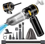 Car Vacuum Cleaner High Power - 22000PA Portable Cars Vacuum 4 in 1 Compressed Air Duster & Air Blower & Pump Hand Held Vacuu