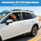 Car Window Shades for 2021-2024 Outback - Rear Side Window Sun Shade for Baby, Breathable Mesh Car Privacy Window Covers, UV Protection & Heat Insulation for Road Trips, Napping, Camping
