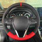 MEWANT Breathable Hand Sewn Car Steering Wheel Cover for Toyota Camry 2018-2019 / Toyota Avalon 2019 / Toyota Corolla 2019-2020 / Toyota RAV4 2019 Steering Wheel Accessories
